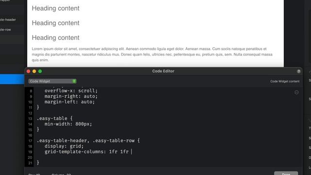 Blocs - Creating a Table with Divs and minimal CSS смотреть онлайн