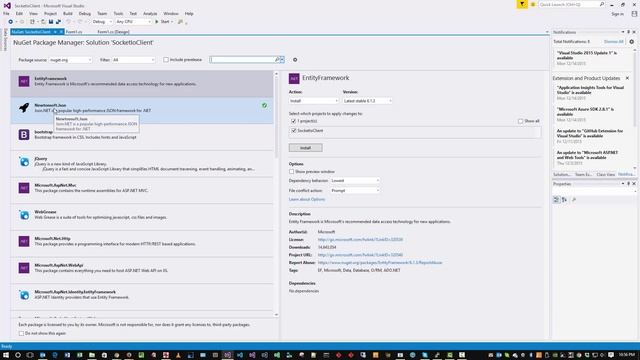 Connecting a node app using socket.io to a Windows Form .NET application смотреть онлайн