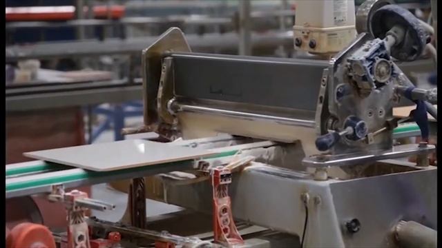 Производство керамической плитки. Завод Керамин. смотреть онлайн