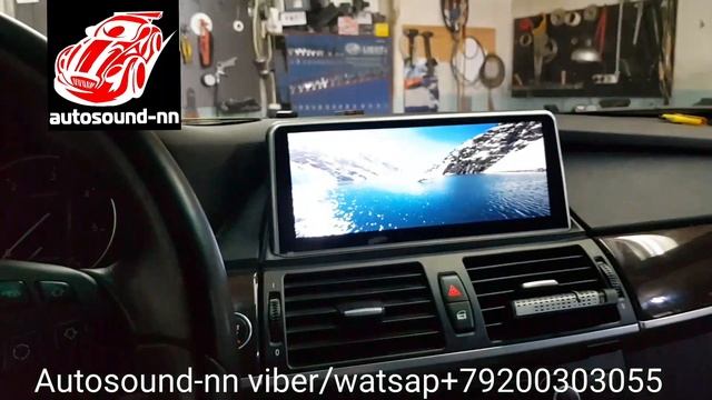 Штатная Магнитола BMW X5 E70/E60/X1 CCC 10.25"(4 ядра 2/32) android 7.1 смотреть онлайн