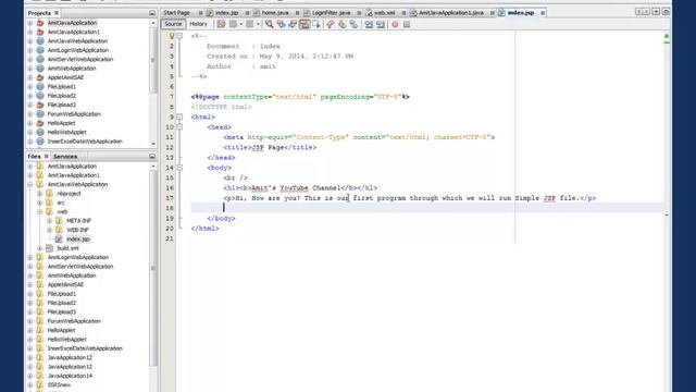 How to run Java Web Application project in NetBeans IDE смотреть онлайн