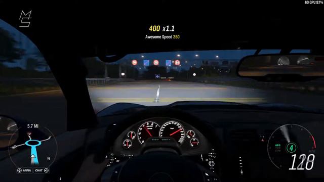 Corvette ZR1 Tunnel Drive (Forza Horizon 4 PC) смотреть онлайн