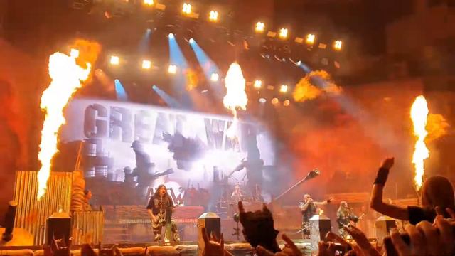 Sabaton - Great War - live at Megasport Palace, Moscow - 13.03.2020 смотреть онлайн
