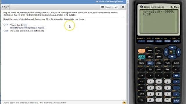 Normal Approximation to a binomial смотреть онлайн
