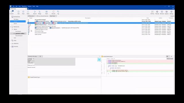 Introducción a Git y Sourcetree II смотреть онлайн