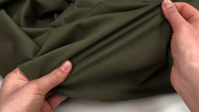 Трикотаж джерси стрейч, арт.D2037-23 цвет хаки смотреть онлайн
