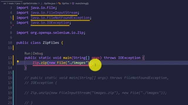 How To Zip - Unzip File - Folder | Selenium | Java | LetCode