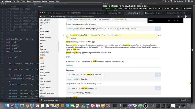 Rust (Part 5): Reading in command line args смотреть онлайн