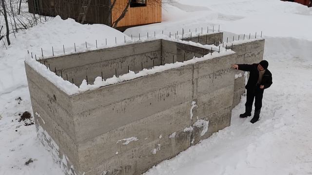 Откопал погреб из под 1,5 метрового снега! смотреть онлайн