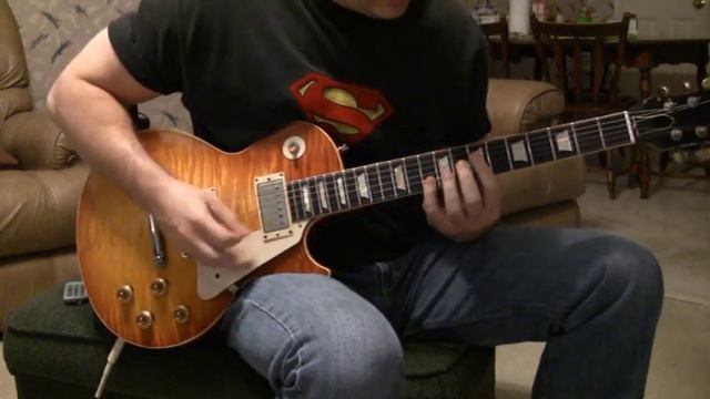 Led Zeppelin The Rover on an aged Jimmy Page Les Paul смотреть онлайн