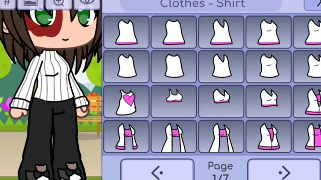 Как я поменяла скин в GACHA-LIFE Полина Котёнок