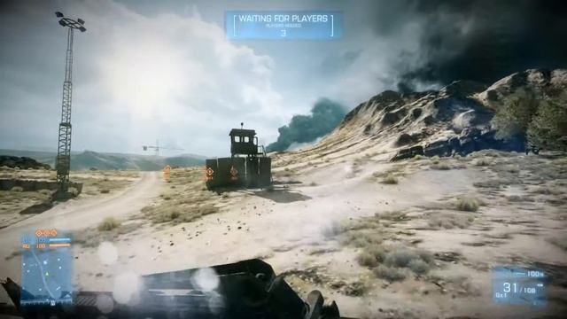 1920x1080 60 fps, Monitor is 1280x1024 Test BF3 Gameplay смотреть онлайн