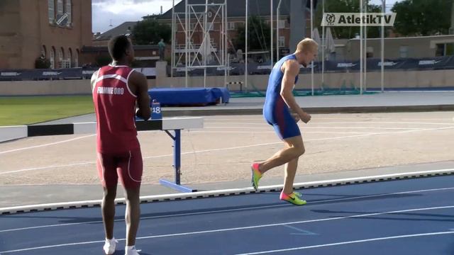 Andreas Martinsen sætter ny dansk rekord på 110m Hæk ved CAG смотреть онлайн