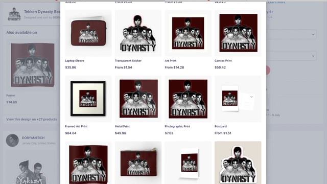 Tekken Dynasty now has merch! смотреть онлайн