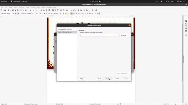 How to create 10000 diploma in 20 minutes in LibreOffice Writer смотреть онлайн