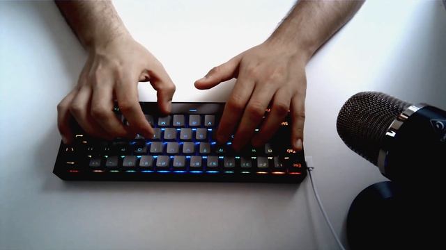 Outemu Silent Gray (Tactile) Sound Test смотреть онлайн