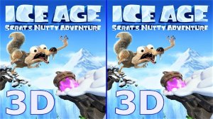 Ice Age   Scrat's Nutty Adventure 3D video SBS VR box google cardboard
