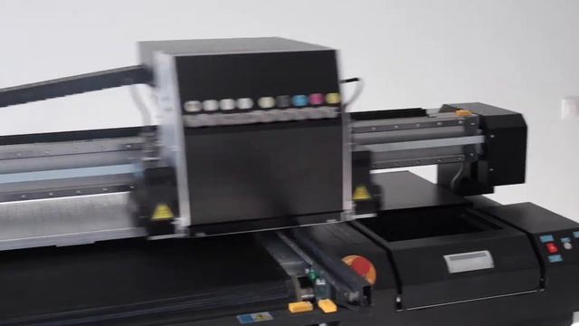 Гибридный УФ принтер LinkPrint P160R4DUO. Пример объемной печати для байкер клуба Rolling Anarchy. смотреть онлайн