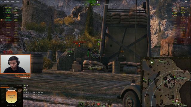 M41 Walker Bulldog. Игра с объяснениями. World of Tanks смотреть онлайн