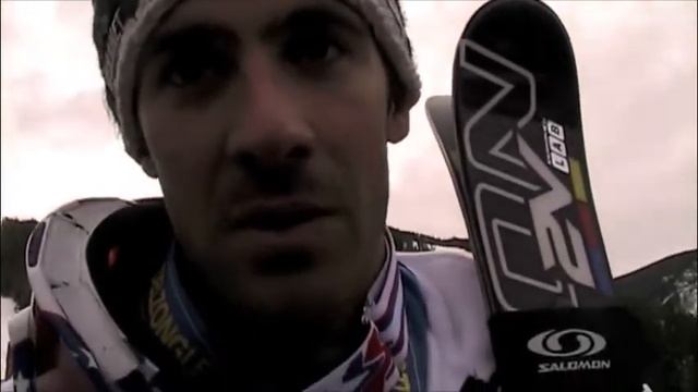 Adrien Theaux and Didier Cuche, Beaver Creek super G 2010 смотреть онлайн