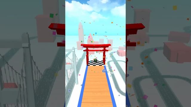 Sky Rolling Ball 3D Gameplay Speedrun Max All Levels 850