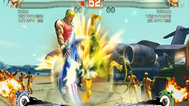 Super Street Fighter 4 Arcade Edition PC Online Battle - Jophys (Ibuki) vs DrDraexx (Cody) смотреть онлайн