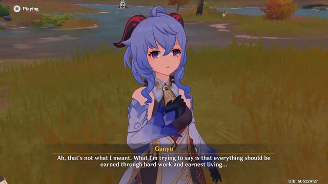 Genshin Impact - Ganyu Cutscenes and Dialogue #1 смотреть онлайн