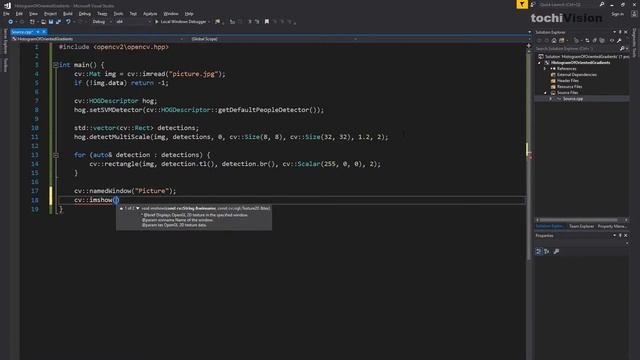 [OpenCV/C++ Tutorial] People Detection Using Histogram of Oriented Gradients (HOG) смотреть онлайн