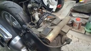 Ремонт скутера подписчика Suzuki ZZ Inch Up Sport