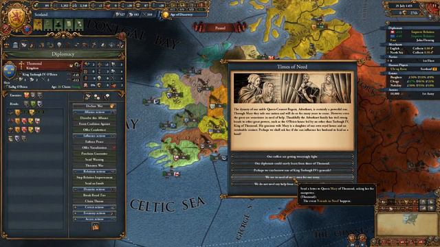 Europa Universalis 4: Rule Britannia - Scotland Rules the Waves - 2 смотреть онлайн