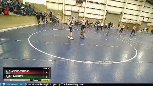 102 Lbs Champ. Round 1 - Alejandro Vargas, COWA Vs Koen Labrum, Utah 005a смотреть онлайн