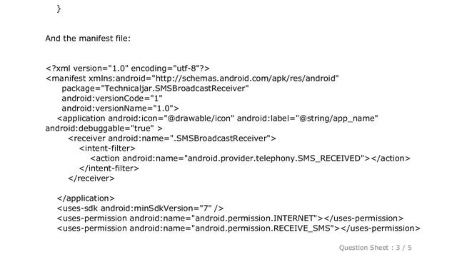 Android : Android - SMS Broadcast receiver смотреть онлайн