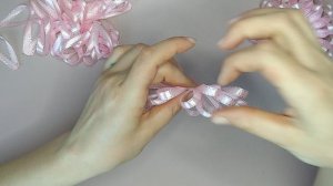 Бантики из атласной ленты 6 мм.