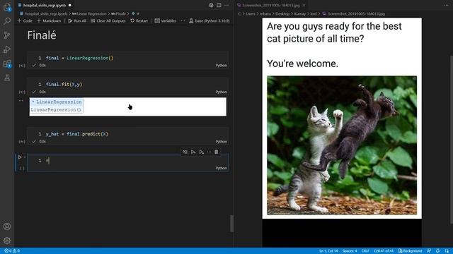 Data Science Project | Hospital Visits Prediction | Python | ASMR Coding смотреть онлайн