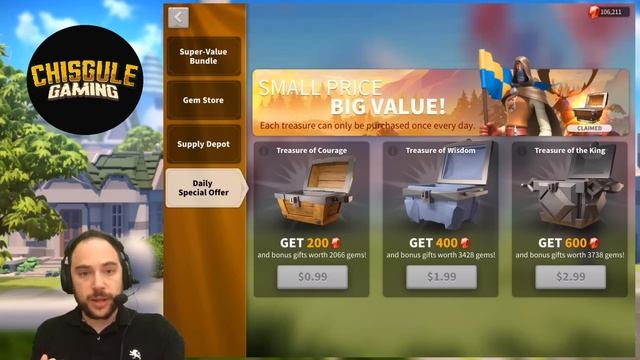 MAX PURCHASE: Call of the Ancients, Daily Special Offers | Rise of Kingdoms смотреть онлайн