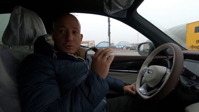 ✅ привезли новый GEELY MONJARO из Китая для клиента!