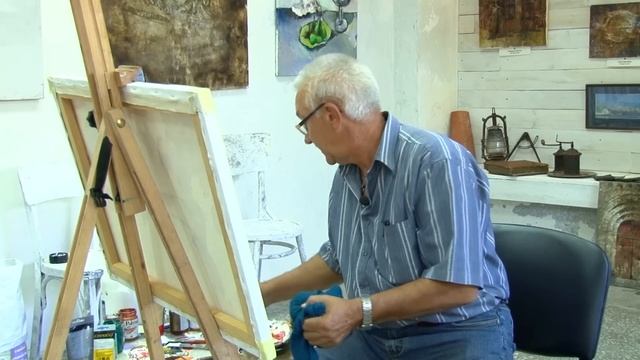 Мастер класс Олег Недошитко - Акриловая живопись смотреть онлайн