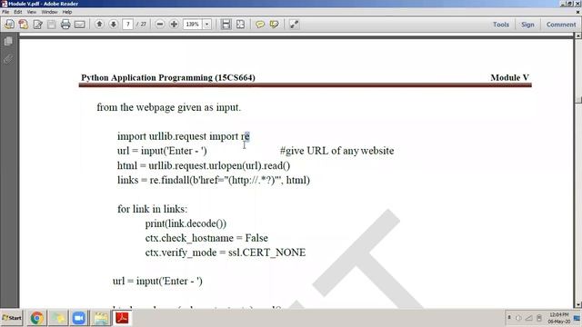 Python Application Programming - Module 5 Web Scraping смотреть онлайн