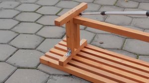 Скамейка своими руками! Быстро! Просто! Сборка 1 час! Для улицы, бани и др.