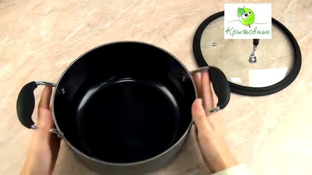 Обзор кастрюли Pomidoro Luce 24см. (5л.) CL2468 смотреть онлайн