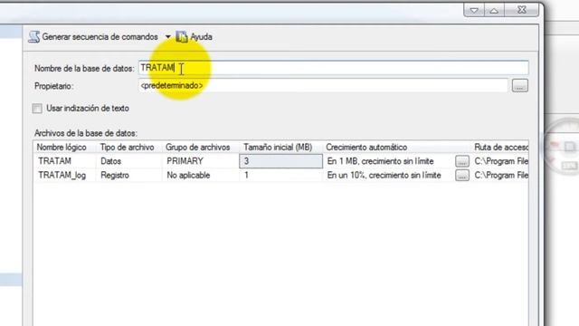 TEMA1: crear base de datos con my sql server 2005 смотреть онлайн