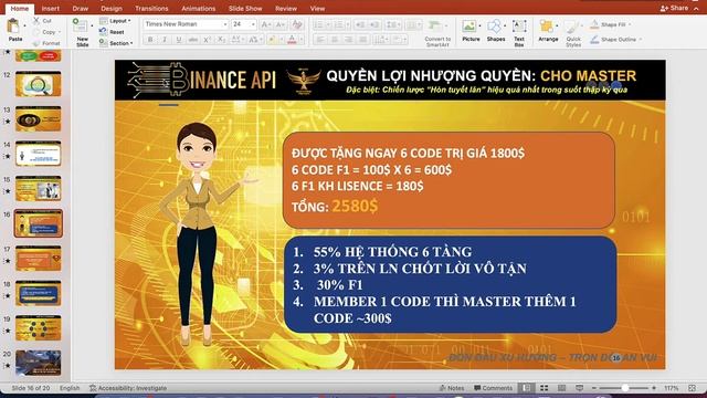 BINANCE API: CHÍNH SÁCH MASTER смотреть онлайн