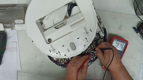 Разбор и ремонт робота-пылесоса Xiaomi Mi Robot Vacuum-Mop Essential MSTG1