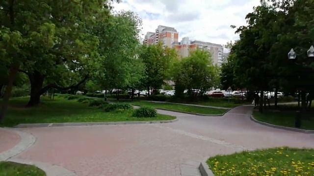 Район Солнцево г. Москвы, сквер смотреть онлайн