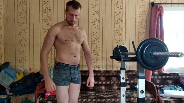 Результат спустя два месяца после возвращения к тренировкам. Натуральный тренинг. смотреть онлайн