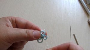 Многослойное фриволите .Браслет"Весёлая волна" Фриволите иглой