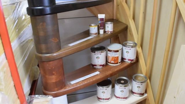 Масла и воски Osma и Biofa для покраски деревянных лестниц | Горница Ярославль смотреть онлайн
