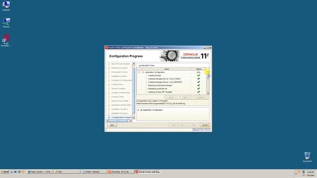 Installation of Oracle Fusion Middleware x64 on Windows 64bit смотреть онлайн