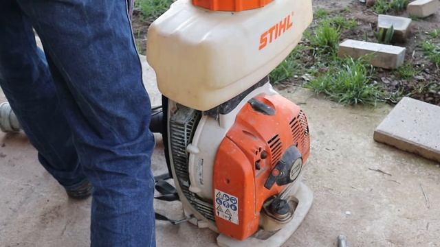 расконсервация техники stihl sr450 смотреть онлайн