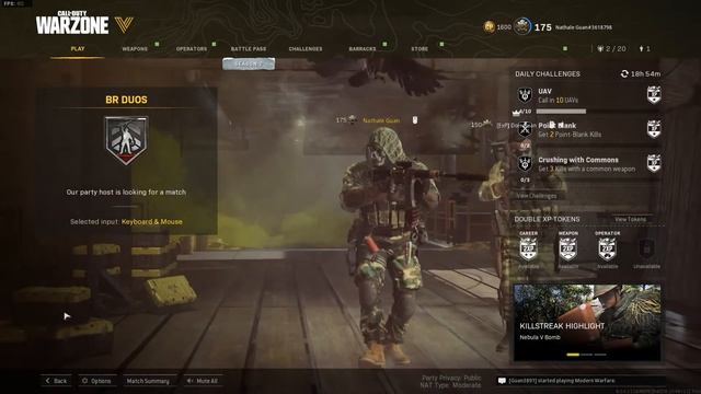 Call of Duty Warzone RTX 3060 Ti i5 11400 F - BR Solo No Commentary Gameplay смотреть онлайн
